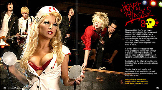The Heartattacks Avalon Magazine